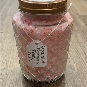 Peppermint and Eucalyptus Bath Salts